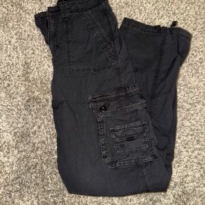 womens Black Cargo Pants